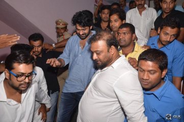 Prabhas Watches Baahubali at Sudharshan Theatre